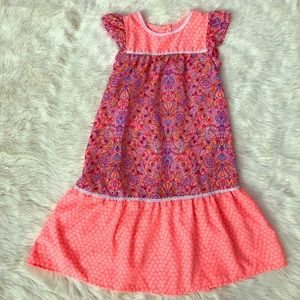 OshKosh Floral Paisley Print Patchwork Dress